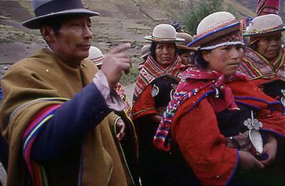 Série Bolívia - População local