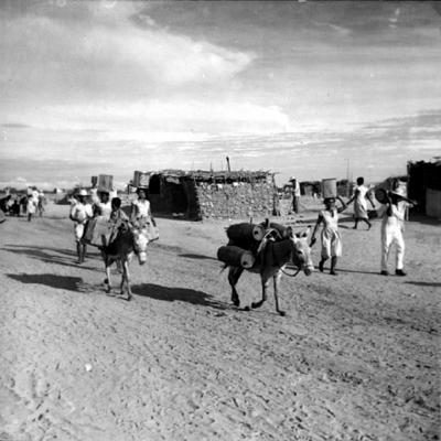 Acampamento de romeiros