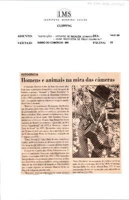 Fotografia: Homens e animais na mira das câmeras