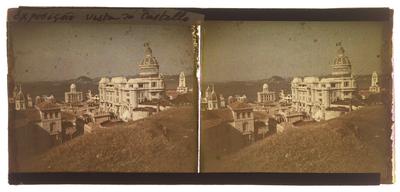 Exposição de 1922 - Pavilhões vistos do Morro do Castelo