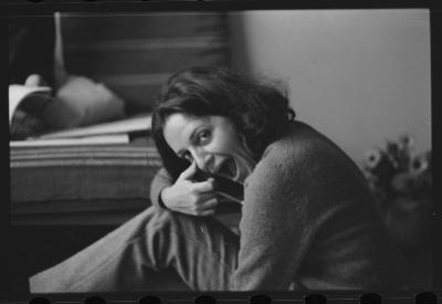 Luiz Carlos Ripper e Lena, na casa de Jorge, antes de viagem para locações do filme do Caca Diegues