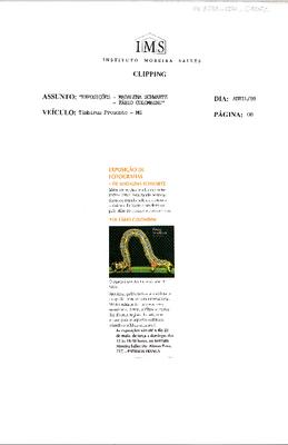 Exposição de Fotografias