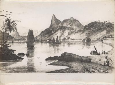 "Botafogo" (reprodução de litogravura)