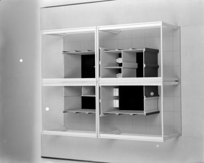 Maquete de banheiro do arquiteto Abrahão Sanovicz