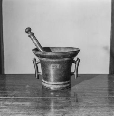 Museu do Ouro - Almofariz de bronze para triturar minério de ouro