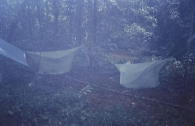 Acampamento durante a expedição Pico da Neblina