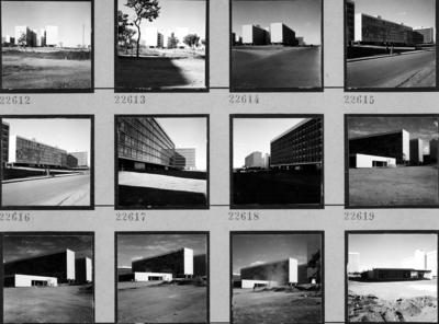 Edifícios residenciais projetados para os Institutos de Aposentadoria e Pensões