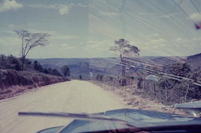 Estrada nas proximidades de Diamantina