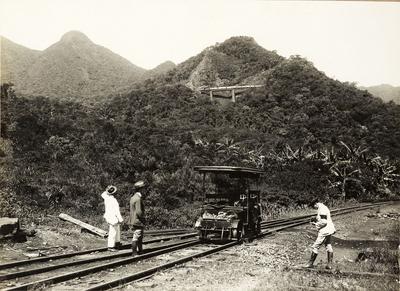 Vista do viaduto do Taquaral