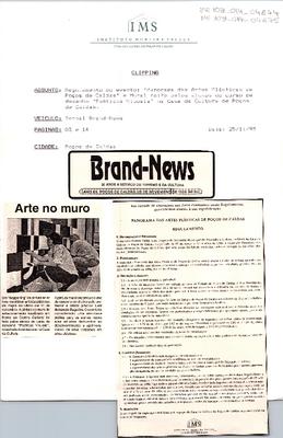 Arte no muro;Panorama das Artes Plásticas de Poços de Caldas