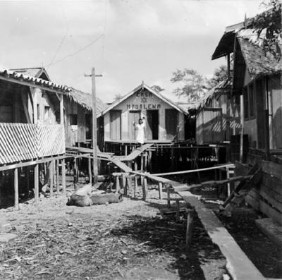 Vila da Barca, palafitas flutuantes