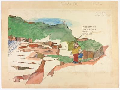 - Antigamente isso aqui era cheio de edifícios!