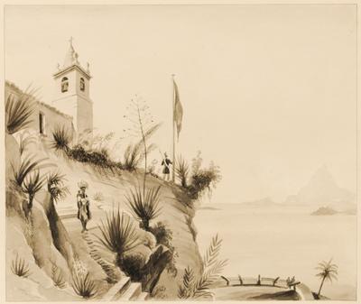 [Vista da Fortaleza e da Igreja de Boa Viagem]