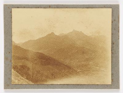 Serra da Tijuca vista do Sumaré