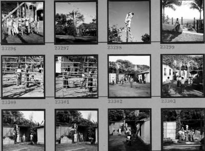 Preparativos para festa junina no Sítio Burle Marx