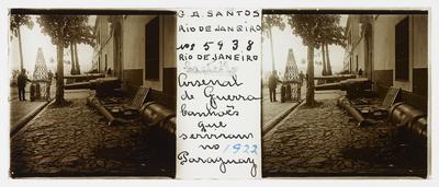 Arsenal de Guerra, canhões utilizados na Guerra do Paraguai