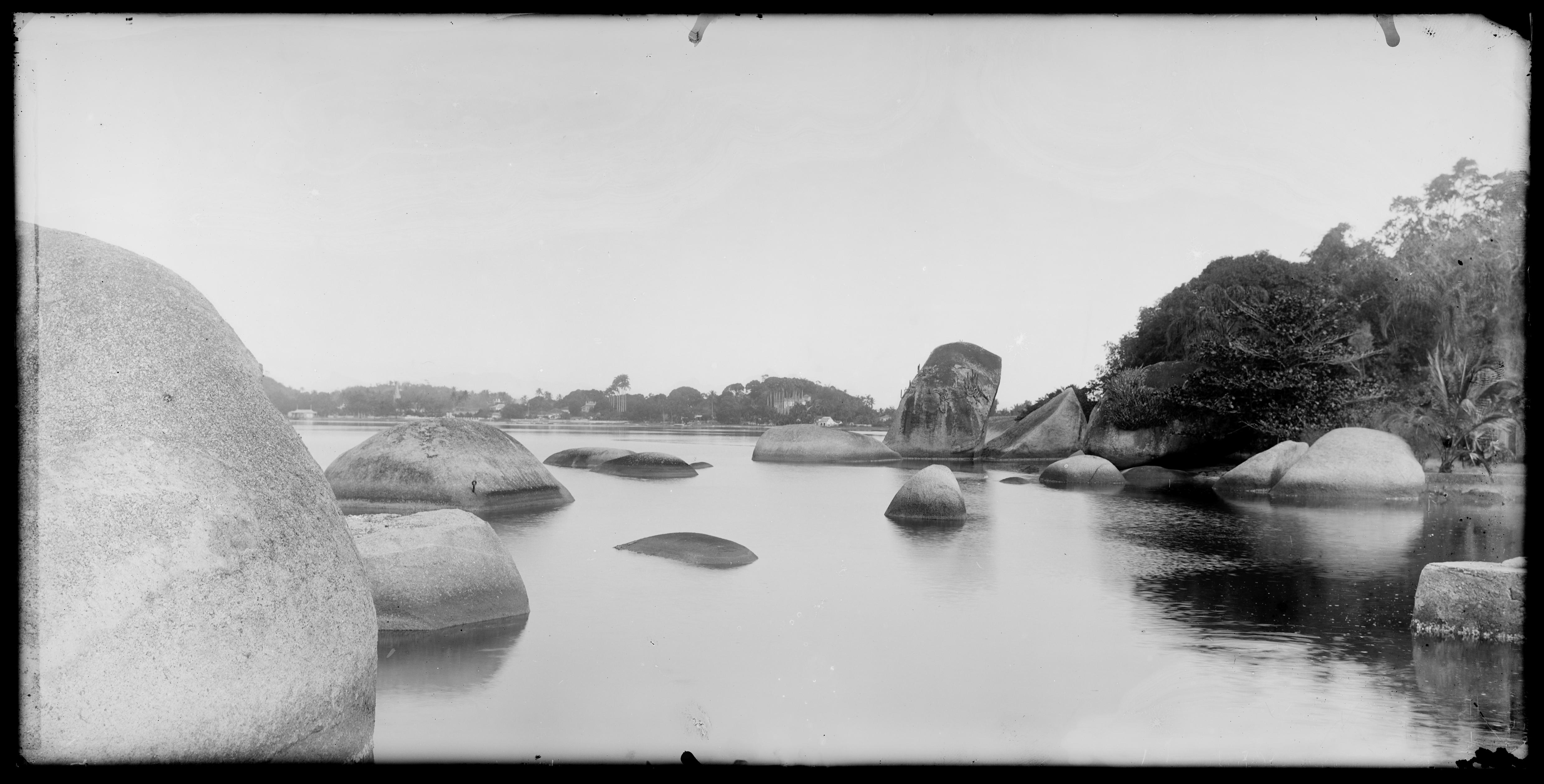 Vista tomada das proximidades da Praia do Catimbaú