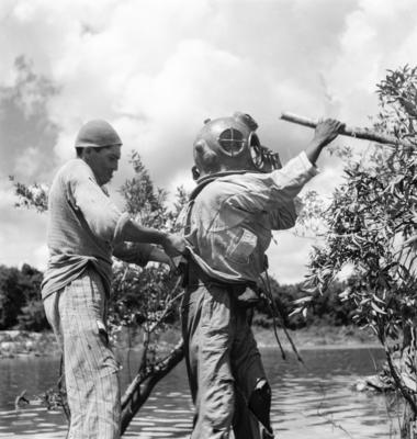 Garimpo de diamantes na Boca do Tauiri