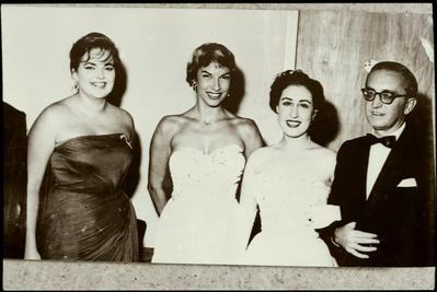 Maysa, Inezita Barroso, Cidália Meireles e Gabriel Migliori (reprodução)