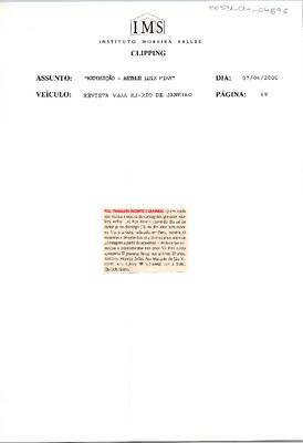 Piza: Trabalhos recentes e gravuras