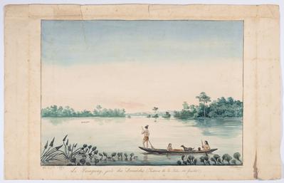 Le Paraguay, près des Dourados (Indiens de la tribu des Guatos)