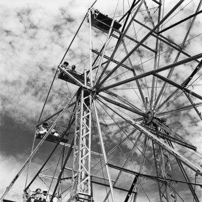 Roda-gigante na procissão de Nosso Senhor dos Navegantes, roda-gigante