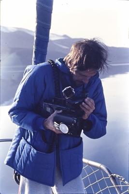 Jorge Bodanzky filmando