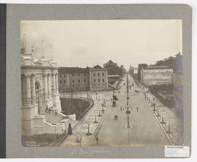 Avenida Central - Palácio Monroe (Pavilhão Saint Louis)