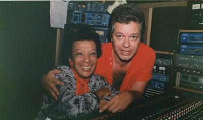 Elizeth Cardoso em estúdio