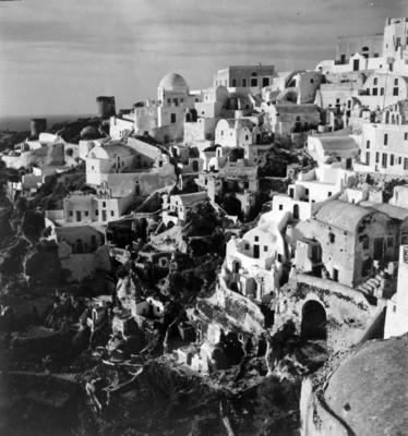 Vista de uma cidade grega