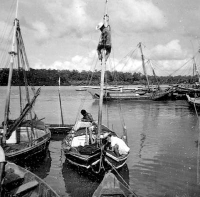Ilha de Marajó, barco