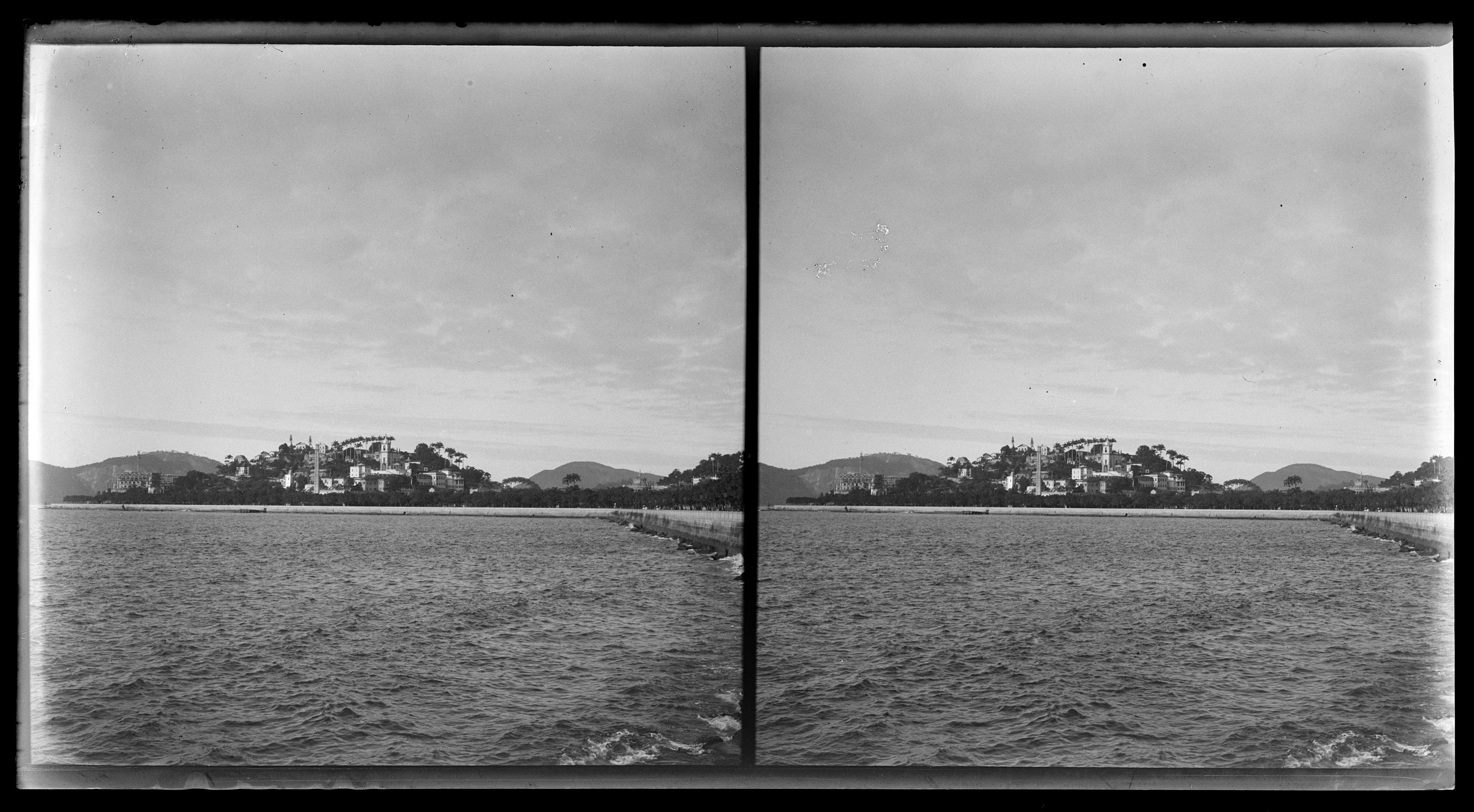 Vista da Glória; tomada da Praça Paris