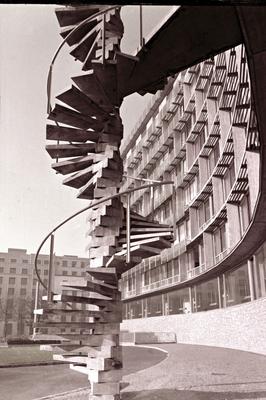 Sede da Unesco - escada externa