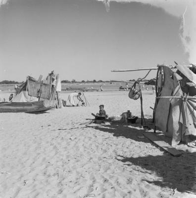 Acampamento de romeiros