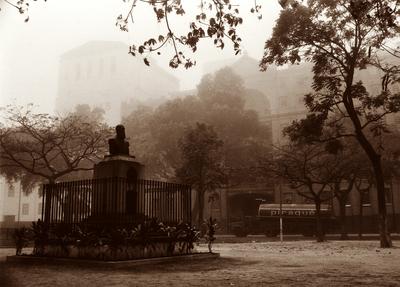 Praça da Harmonia, antes da reconstituição