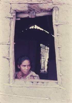 Vila de pescadores no litoral sul, próximo ao Quilombo de Sibaúma