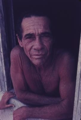 Vila de pescadores no litoral sul, próximo ao Quilombo de Sibaúma