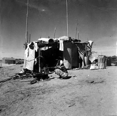 Acampamento de romeiros