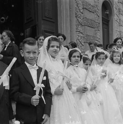 Primeira comunhão de Maria Helena Andraus