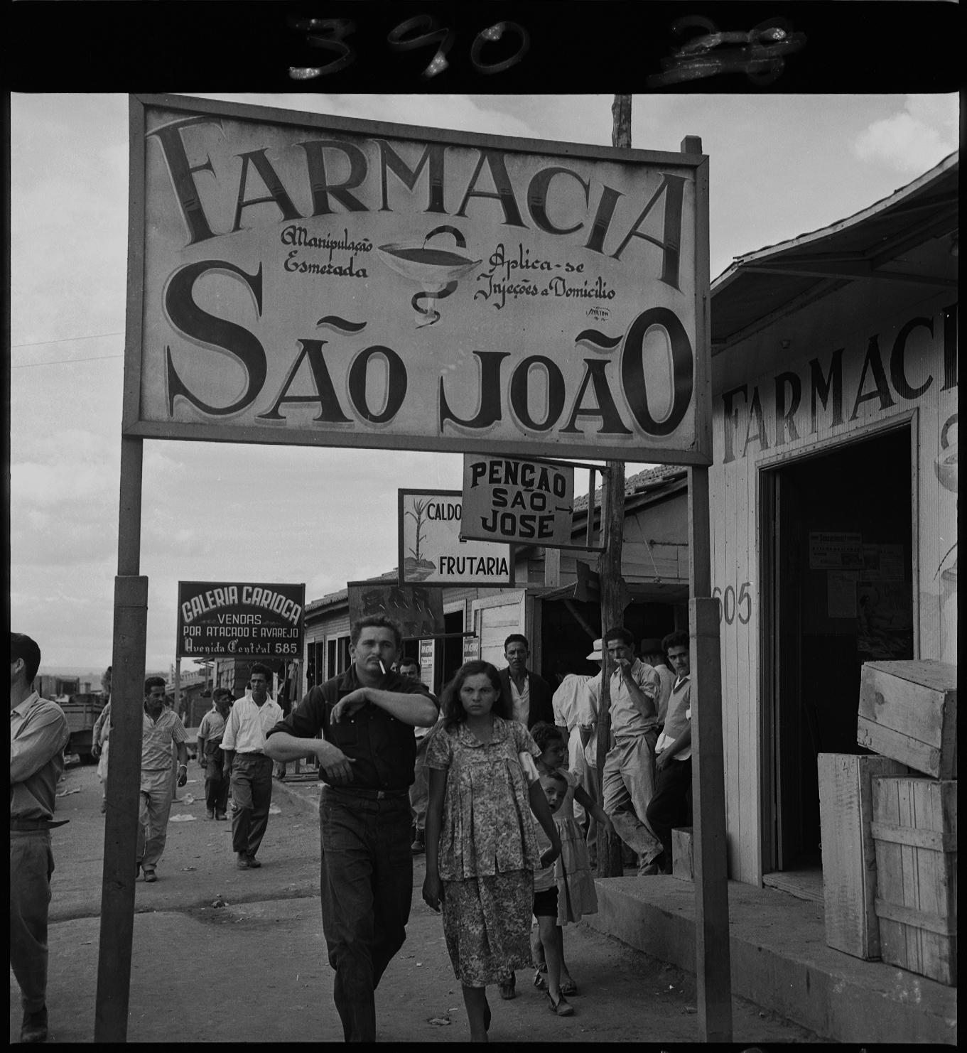 Comércio nos arredores de Brasília