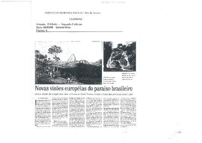 Novas visões européias do paraíso brasileiro