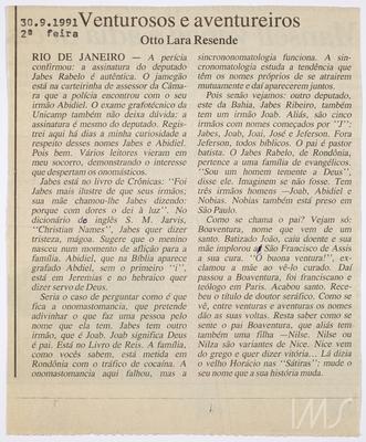 Venturosos e aventureiros