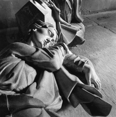 Via Crucis, Passos da Paixão, esculturas de Aleijadinho, São João Evangelista no Passo do Horto