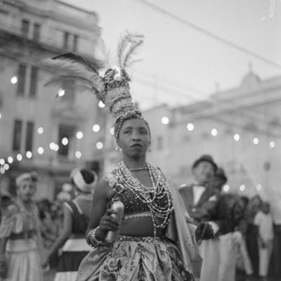 Desfile de agremiação carnavalesca