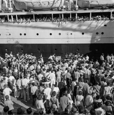Desembarque no Porto do Rio de Janeiro