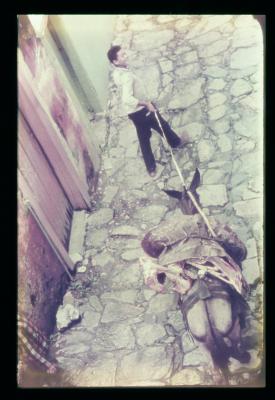 Testes e ensaios para o filme O Profeta da Fome