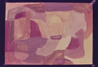 Reprodução de trabalho feito por alunos de Athos Bulcão