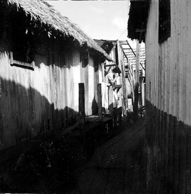 Vila da Barca, palafitas flutuantes