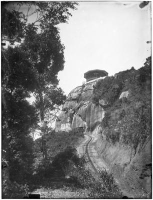 Estrada de Ferro do Corcovado com o Mirante Chapéu do Sol, Km 3.6
