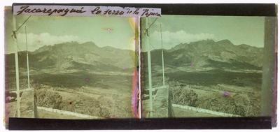 Serra da Tijuca vista de Jacarepaguá